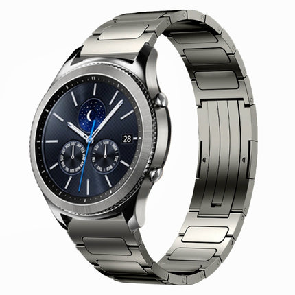 22mm I-Shaped Titanium Alloy Watch Band, For Samsung Galaxy Watch3 45mm, For Samsung Gear S3 Classic, For Samsung Gear S3 Frontier - DealBuddy