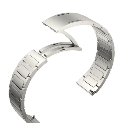 22mm I-Shaped Titanium Alloy Watch Band, For Samsung Galaxy Watch3 45mm, For Samsung Gear S3 Classic, For Samsung Gear S3 Frontier - DealBuddy