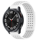 20mm Holes Breathable 3D Dots Silicone Watch Band, For Samsung Galaxy Watch 6 Classic 43mm, For Samsung Galaxy watch 5 Pro Golf Edition, For Samsung Galaxy watch 5 Golf Edition