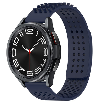 20mm Holes Breathable 3D Dots Silicone Watch Band, For Samsung Galaxy Watch 6 Classic 43mm, For Samsung Galaxy watch 5 Pro Golf Edition, For Samsung Galaxy watch 5 Golf Edition