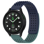 For Samsung Galaxy watch 5 Pro Golf Edition / Midnight Blue+Olive Green