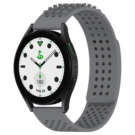 20mm Holes Breathable 3D Dots Silicone Watch Band, For Samsung Galaxy Watch 6 Classic 43mm, For Samsung Galaxy watch 5 Pro Golf Edition, For Samsung Galaxy watch 5 Golf Edition
