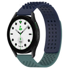 For Samsung Galaxy watch 5 Golf Edition / Midnight Blue+Olive Green
