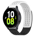 20mm Holes Breathable 3D Dots Silicone Watch Band, For Samsung Galaxy Watch 5  44mm, For Samsung Galaxy Watch 5 Pro  45mm, For Samsung Galaxy Watch 5  40mm