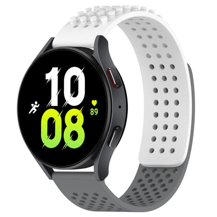 20mm Holes Breathable 3D Dots Silicone Watch Band, For Samsung Galaxy Watch 5  44mm, For Samsung Galaxy Watch 5 Pro  45mm, For Samsung Galaxy Watch 5  40mm