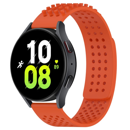 20mm Holes Breathable 3D Dots Silicone Watch Band, For Samsung Galaxy Watch 5  44mm, For Samsung Galaxy Watch 5 Pro  45mm, For Samsung Galaxy Watch 5  40mm