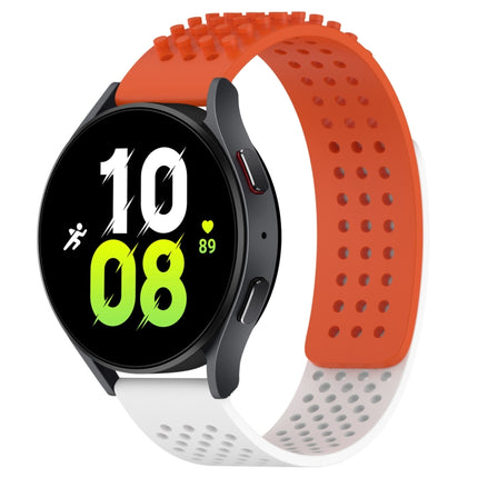 20mm Holes Breathable 3D Dots Silicone Watch Band, For Samsung Galaxy Watch 5  44mm, For Samsung Galaxy Watch 5 Pro  45mm, For Samsung Galaxy Watch 5  40mm