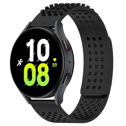 20mm Holes Breathable 3D Dots Silicone Watch Band, For Samsung Galaxy Watch 5  44mm, For Samsung Galaxy Watch 5 Pro  45mm, For Samsung Galaxy Watch 5  40mm