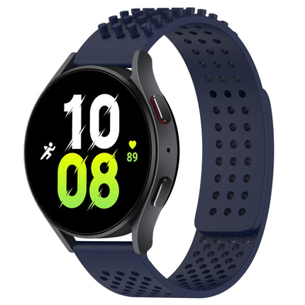 20mm Holes Breathable 3D Dots Silicone Watch Band, For Samsung Galaxy Watch 5  44mm, For Samsung Galaxy Watch 5 Pro  45mm, For Samsung Galaxy Watch 5  40mm