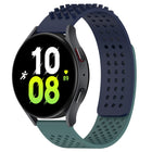 20mm Holes Breathable 3D Dots Silicone Watch Band, For Samsung Galaxy Watch 5  44mm, For Samsung Galaxy Watch 5 Pro  45mm, For Samsung Galaxy Watch 5  40mm