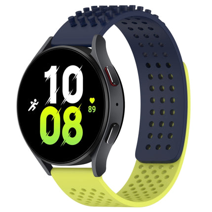 20mm Holes Breathable 3D Dots Silicone Watch Band, For Samsung Galaxy Watch 5  44mm, For Samsung Galaxy Watch 5 Pro  45mm, For Samsung Galaxy Watch 5  40mm