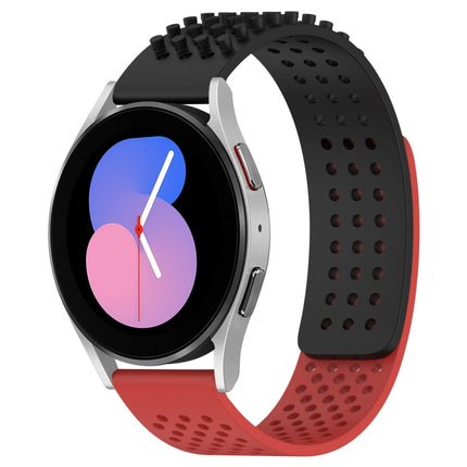 20mm Holes Breathable 3D Dots Silicone Watch Band, For Samsung Galaxy Watch 5  44mm, For Samsung Galaxy Watch 5 Pro  45mm, For Samsung Galaxy Watch 5  40mm