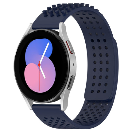 20mm Holes Breathable 3D Dots Silicone Watch Band, For Samsung Galaxy Watch 5  44mm, For Samsung Galaxy Watch 5 Pro  45mm, For Samsung Galaxy Watch 5  40mm