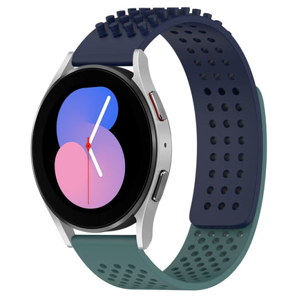 20mm Holes Breathable 3D Dots Silicone Watch Band, For Samsung Galaxy Watch 5  44mm, For Samsung Galaxy Watch 5 Pro  45mm, For Samsung Galaxy Watch 5  40mm