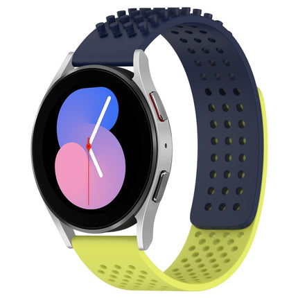 20mm Holes Breathable 3D Dots Silicone Watch Band, For Samsung Galaxy Watch 5  44mm, For Samsung Galaxy Watch 5 Pro  45mm, For Samsung Galaxy Watch 5  40mm