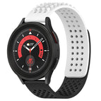 For Samsung Galaxy Watch 5 Pro  45mm / White+Black