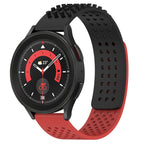 For Samsung Galaxy Watch 5 Pro  45mm / Black+Red
