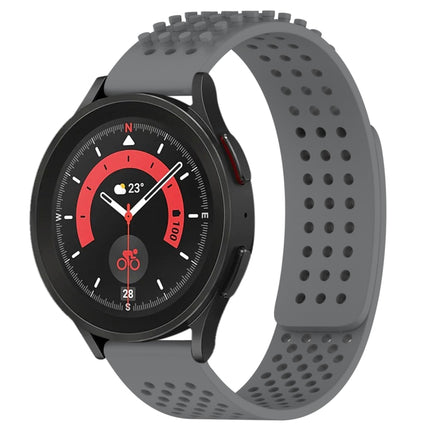 20mm Holes Breathable 3D Dots Silicone Watch Band, For Samsung Galaxy Watch 5  44mm, For Samsung Galaxy Watch 5 Pro  45mm, For Samsung Galaxy Watch 5  40mm
