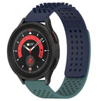 For Samsung Galaxy Watch 5 Pro  45mm / Midnight Blue+Olive Green