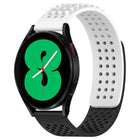 20mm Holes Breathable 3D Dots Silicone Watch Band, For Samsung Galaxy Watch 4 44mm, For Samsung Galaxy Watch 4 40mm, For Samsung  Galaxy Watch 4 Classic 46mm
