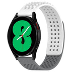 For Samsung Galaxy Watch 4 44mm / White+Grey