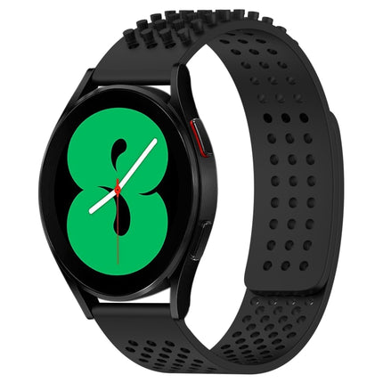 20mm Holes Breathable 3D Dots Silicone Watch Band, For Samsung Galaxy Watch 4 44mm, For Samsung Galaxy Watch 4 40mm, For Samsung  Galaxy Watch 4 Classic 46mm