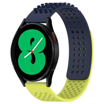 20mm Holes Breathable 3D Dots Silicone Watch Band, For Samsung Galaxy Watch 4 44mm, For Samsung Galaxy Watch 4 40mm, For Samsung  Galaxy Watch 4 Classic 46mm