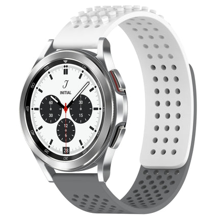 20mm Holes Breathable 3D Dots Silicone Watch Band