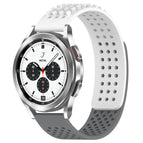 For Samsung  Galaxy Watch 4 Classic 42mm / White+Grey
