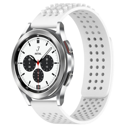 20mm Holes Breathable 3D Dots Silicone Watch Band