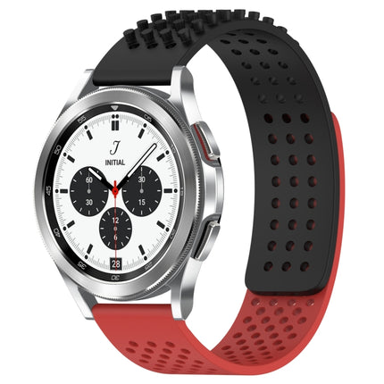 20mm Holes Breathable 3D Dots Silicone Watch Band