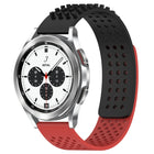20mm Holes Breathable 3D Dots Silicone Watch Band, For Samsung  Galaxy Watch 4 Classic 42mm, For Samsung Galaxy Watch Active 2 44mm, For Samsung Galaxy Watch Active 2 40mm - DealBuddy