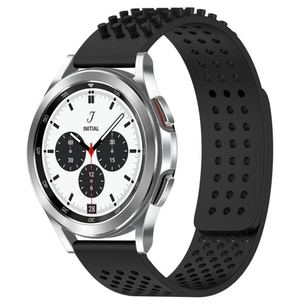 20mm Holes Breathable 3D Dots Silicone Watch Band