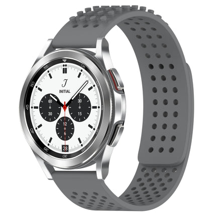 20mm Holes Breathable 3D Dots Silicone Watch Band