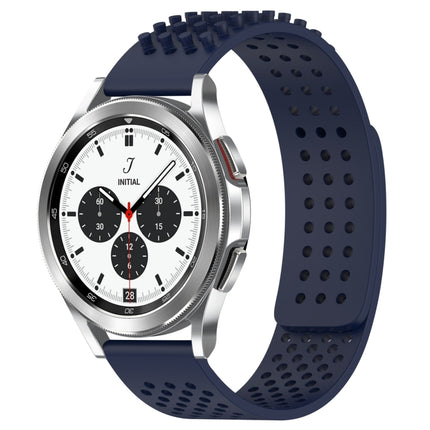 20mm Holes Breathable 3D Dots Silicone Watch Band