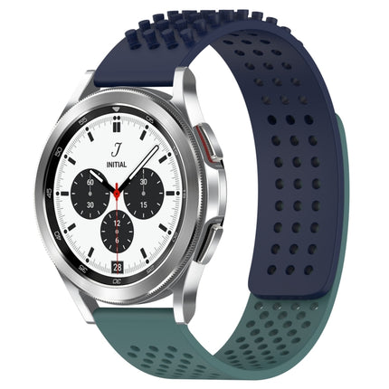 20mm Holes Breathable 3D Dots Silicone Watch Band