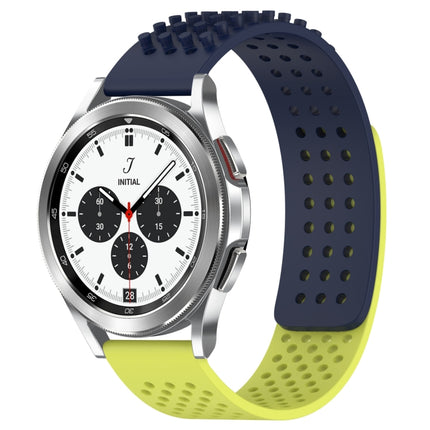 20mm Holes Breathable 3D Dots Silicone Watch Band