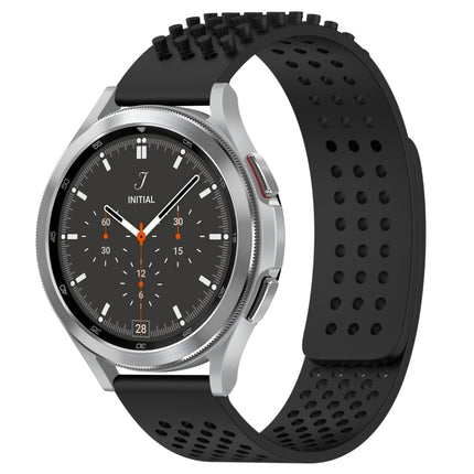 20mm Holes Breathable 3D Dots Silicone Watch Band, For Samsung Galaxy Watch 4 44mm, For Samsung Galaxy Watch 4 40mm, For Samsung  Galaxy Watch 4 Classic 46mm