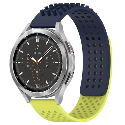 20mm Holes Breathable 3D Dots Silicone Watch Band, For Samsung Galaxy Watch 4 44mm, For Samsung Galaxy Watch 4 40mm, For Samsung  Galaxy Watch 4 Classic 46mm