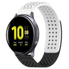 For Samsung Galaxy Watch Active 2 40mm / White+Black