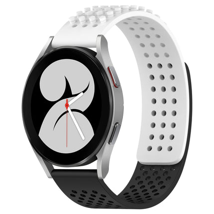20mm Holes Breathable 3D Dots Silicone Watch Band, For Samsung Galaxy Watch 4 44mm, For Samsung Galaxy Watch 4 40mm, For Samsung  Galaxy Watch 4 Classic 46mm