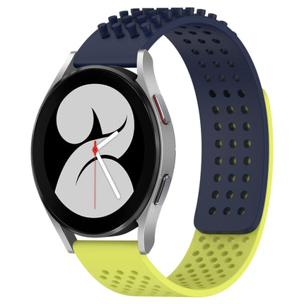 20mm Holes Breathable 3D Dots Silicone Watch Band, For Samsung Galaxy Watch 4 44mm, For Samsung Galaxy Watch 4 40mm, For Samsung  Galaxy Watch 4 Classic 46mm