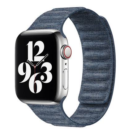 Denim Magnetic Watch Band, For Apple Watch 6 40mm, For Apple Watch 6 44mm, For Apple Watch 5 44mm, For Apple Watch 5 40mm, For Apple Watch 4 44mm, For Apple Watch 4 40mm, For  Apple Watch 3 38mm, For  Apple Watch 3 42mm - DealBuddy