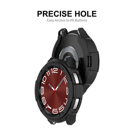 ENKAY Hat-Prince 2 in 1 TPU Armor Watch Case + 0.2mm 9H Tempered Glass Screen Protector, For Samsung Galaxy Watch6 Classic 47mm, For Samsung Galaxy Watch6 Classic 43mm - DealBuddy