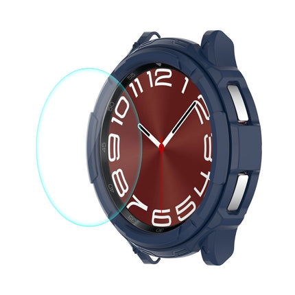 ENKAY Hat-Prince 2 in 1 TPU Armor Watch Case + 0.2mm 9H Tempered Glass Screen Protector, For Samsung Galaxy Watch6 Classic 47mm, For Samsung Galaxy Watch6 Classic 43mm - DealBuddy