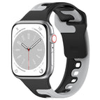 For Apple Watch 42mm / Black+Grey