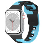 For Apple Watch 42mm / Black+Blue
