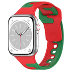 For Apple Watch 42mm / Red+Green