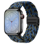 For Apple Watch Series 3 38mm / Blue Camouflage