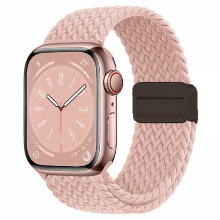 Nylon Woven Magnetic Fold Buckle Watch Band